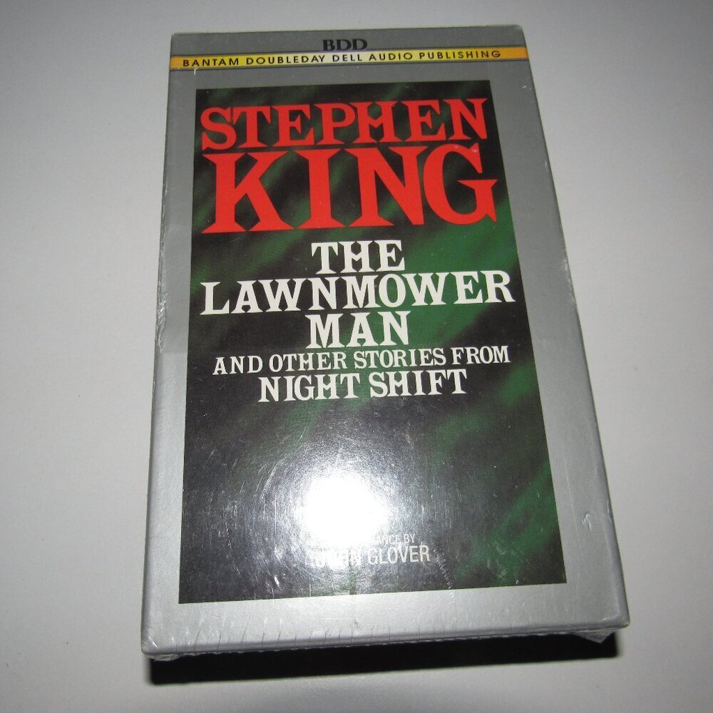 Stephen King The Lawnmower Man & Other Stories from Night Shift 4-Cassette Audio